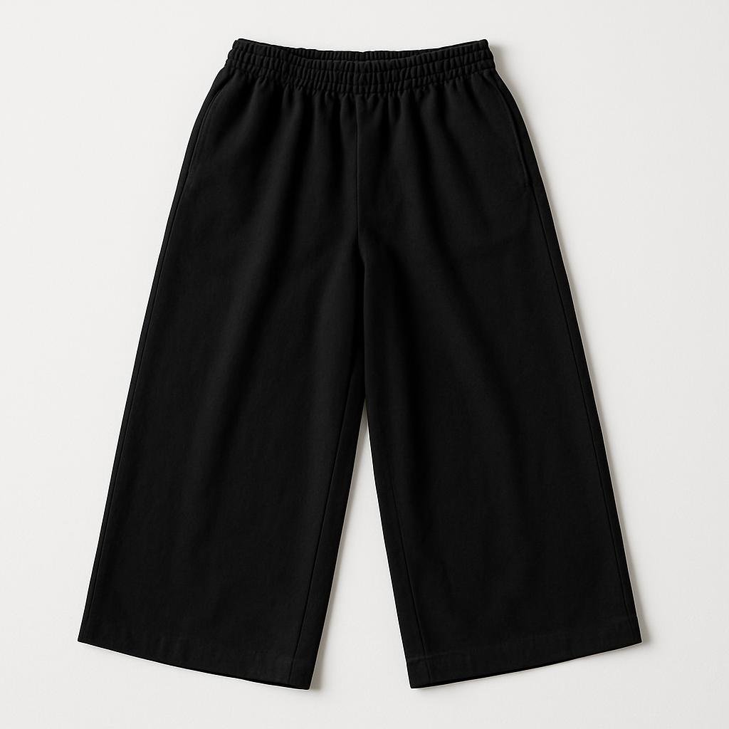 Pantalón Ancho Negro